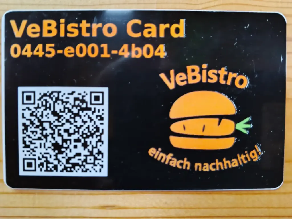 VeBistro Card 18